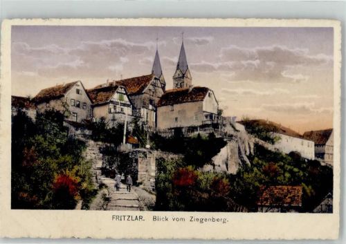 Fritzlar Blick vom Ziegenberg