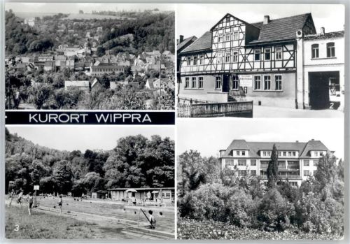 Wippra Schwimmbad Gasthaus Schieferhaus Krankenhaus Wippertalbad