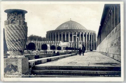 Düsseldorf 1926 Rheinhalle Stempel Große Ausstellung