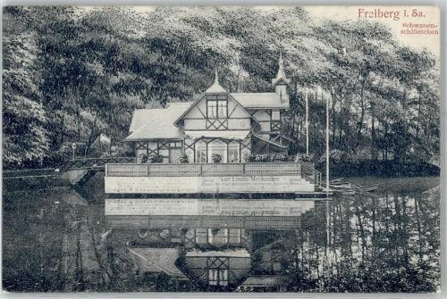 Freiberg 1909 Schwanenschlösschen