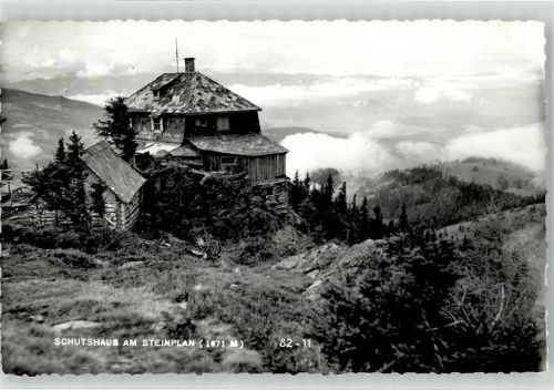 Steinplan Schutzhaus Berghütte
