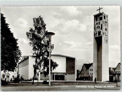 73249 W7314 Wernau Neckar - Kath. Kirche