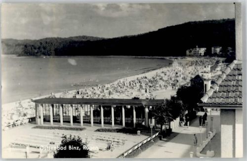 Binz Ostseebad Rügen Promenade Strand
