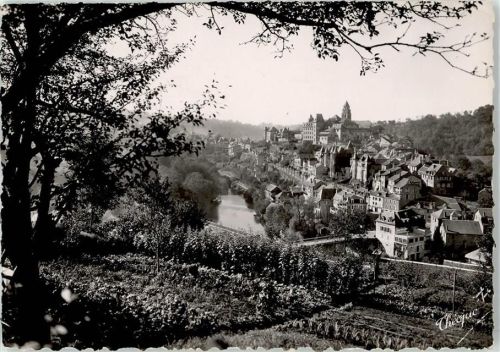 Uzerche 1952 Schloss