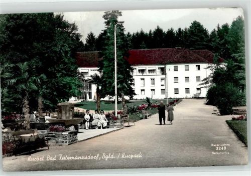 Bad Tatzmannsdorf Kurort Kurpark Burgenland Brunnen