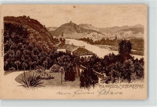 Rolandseck 1902 Siebengebirge