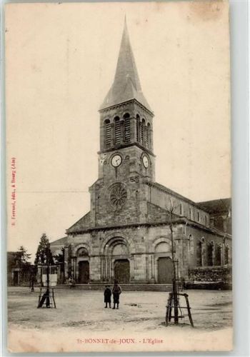 Saint-Bonnet-de-Joux 1905 Kirche
