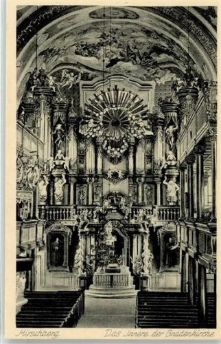 Hirschberg im Riesengebirge Gnadenkirche Innen