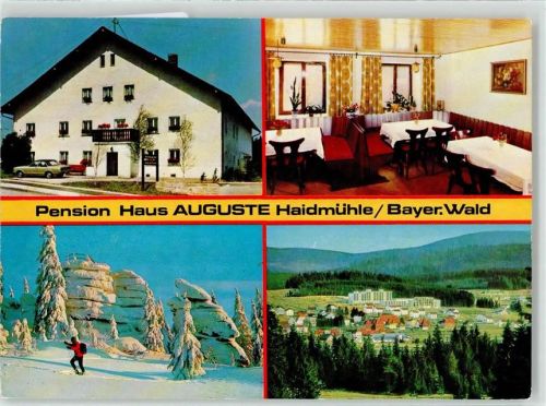 Haidmühle Pension Auguste Karl Riedl jun.