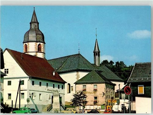 Rothenkirchen Kirche Rathaus Denkmal Gasthaus