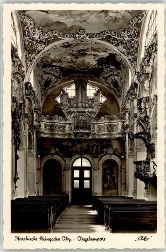 Steingaden Kirche Orgelempore