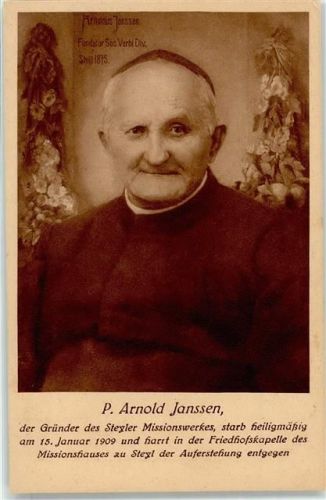 P.Arnold Janssen Gründer der Steyer Mission