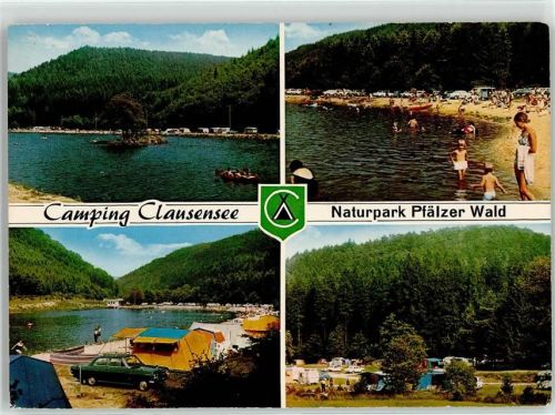Waldfischbach-Burgalben Campingplatz Clausensee Strand