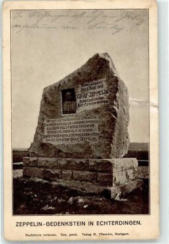 Echterdingen Graf Zeppelin Denkmal