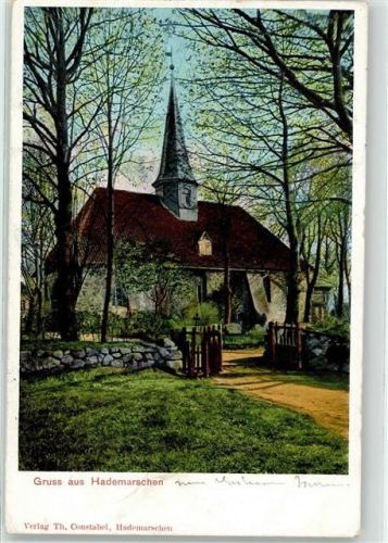 Hanerau-Hademarschen 1905 Kirche