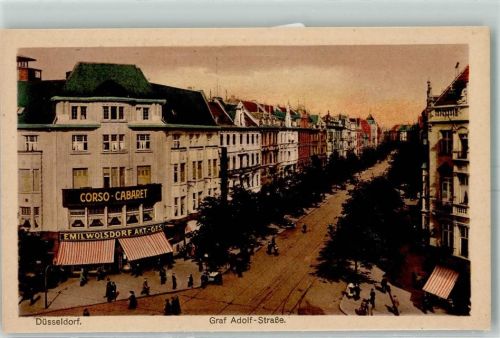 Düsseldorf Graf Adolf-Straße Geschäft Emil Wolsdorf