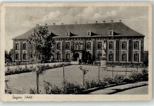 Sagan 1941 Schloss Feldpost WK II