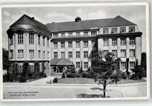 Trier technische Schule Hochbau Tiefbau