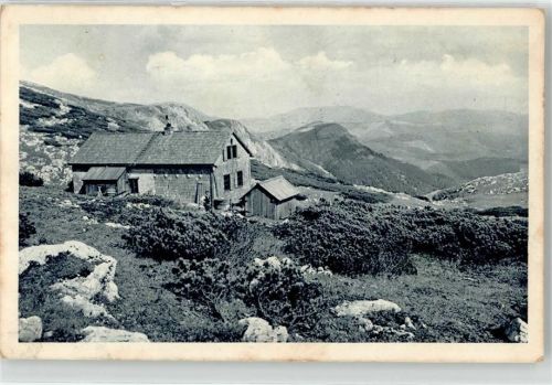 Graf Meran Haus Berghütte Hüttenstempel Hohe Veitsch