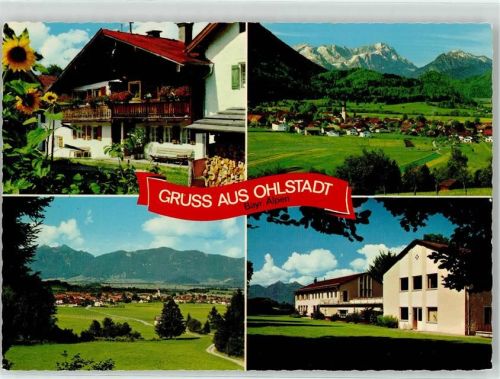 Ohlstadt Bauernhaus Zugspitzgruppe Ammergebirge Kuranstalt