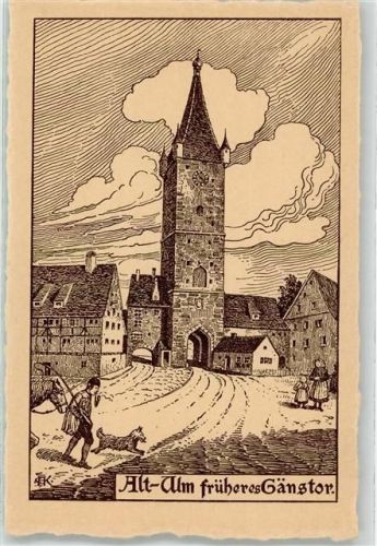 Ulm früheres Gänstor