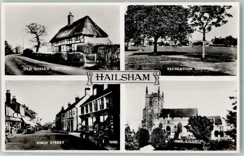 Hailsham Ols Sussex Cottage Recreation Ground High Street the Chursh