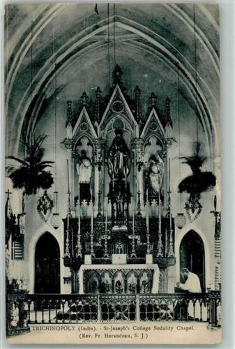 St Josephs College Sodality Chapel Trichinopoly