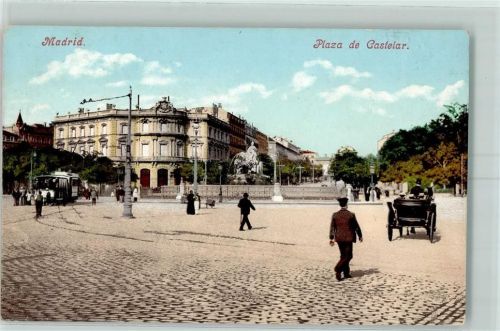 Madrid Plaza de Castelar Straßenbahn