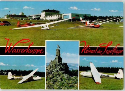 Wasserkuppe Segeflug Flugplatz Segelflieger