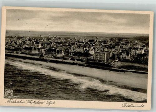 Westerland Nordseebad Sylt Meer Strand