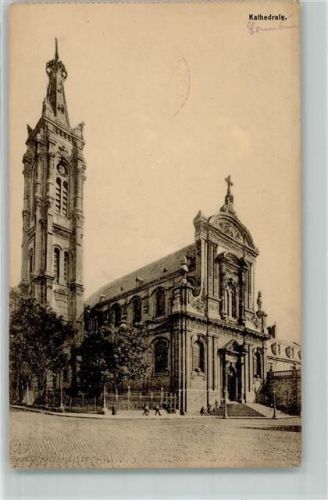 Cambrai 1916 Kathedrale Feldpost 27. Inf. Division Ort handschriftlich