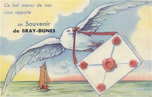 59123 Bray-Dunes - Bray-Dunes (Frankreich) Leporello I-II