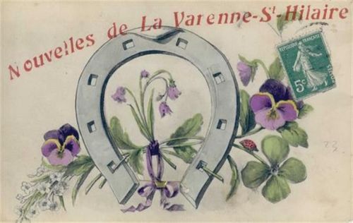 La Varenne La Varenne (Frankreich) Leporello II (kleine Einrisse, fleckig VS/RS)