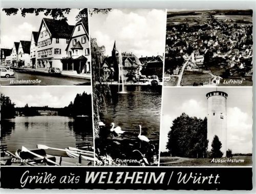 Welzheim Wilhelmstrasse Ebinsee Aussichtsturm Feuersee