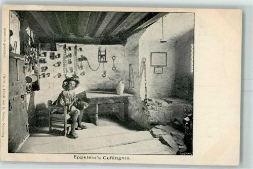 Illesheim 1900 Eppeleins Gefängnis Raubritter Folter