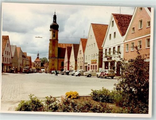 Allersberg Zentrum Foto Original aus Archiv eines Ansichtskartenverlages