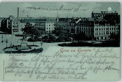Hannover 1902 Ernst August Platz