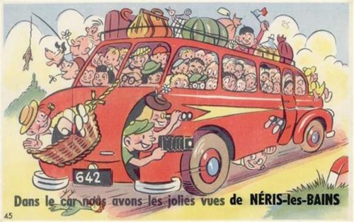 Neris-les-Bains Néris-les-Bains (Frankreich) Leporello I-II