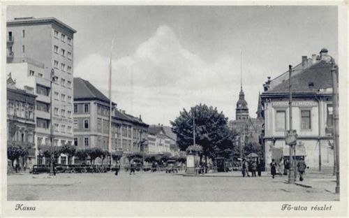 Kosice - Kassa (Slowakei) Leporello Strassenpartie, Handlung I