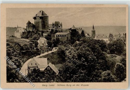Burg Schloss Burg an der Wupper