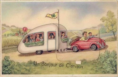 Clerf Clervaux (Luxemburg) Leporello, Ausflug mit dem Wohnmobil II
