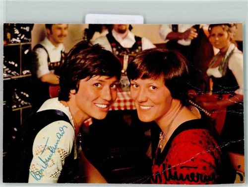 Evi Rosi Mittermaier Autogramm origin. Unterschrift