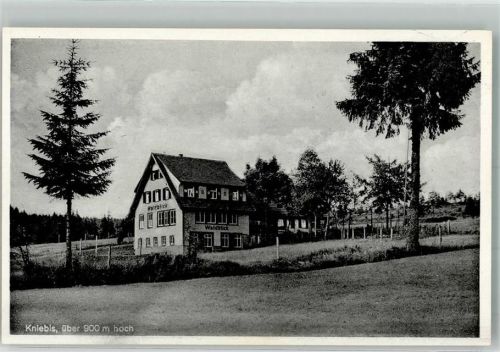 Kniebis Pension Haus Waldblick Verlag Kurt Görtz Nr. 1986