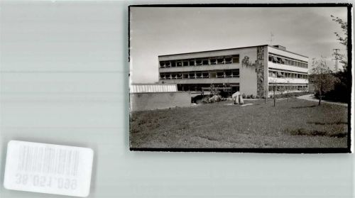 Roding Öffentliches Gebäude Foto Original aus Archiv eines Ansichtskartenverlages Ort handschriftlich