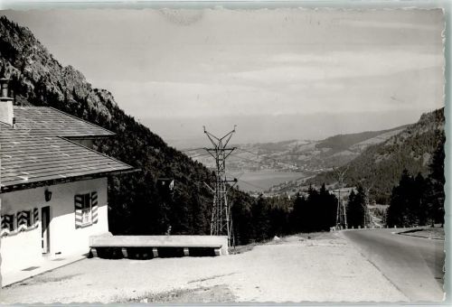 Spitzingsee Seilbahn Brecherspitz Ort handschriftlich Foto Original aus Archiv eines Ansichtskartenverlages
