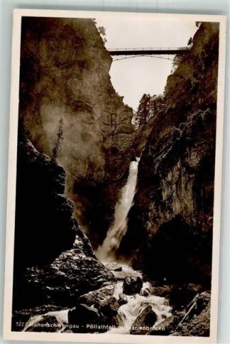 Hohenschwangau Pöllathfall Marienbrücke