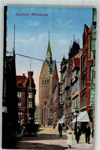 Hannover Marktkirche Vorkriegsaufnahme Fotograf Gerhard Blümlein