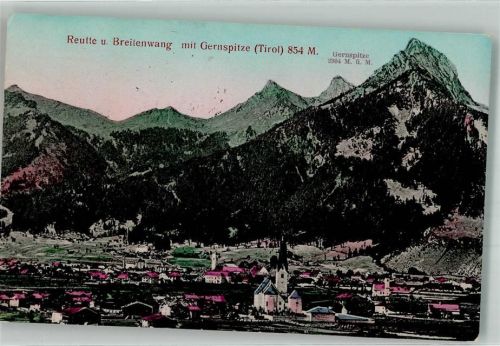 Reutte 1913 Breitenwang Gernspitze