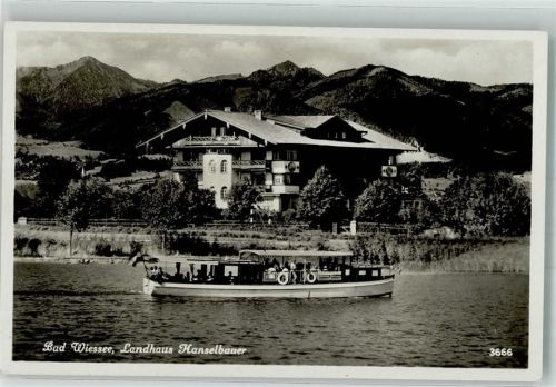 Bad Wiessee Gasthaus Pension Landhaus Hanselbauer Motorschiff
