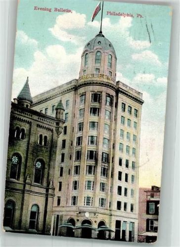 Philadelphia 1909 Evening Bulletin